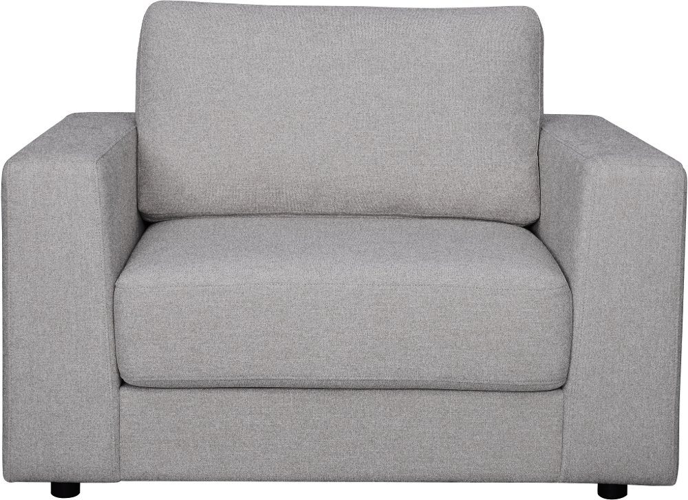 Ellie Light Gray Oversized Armchair