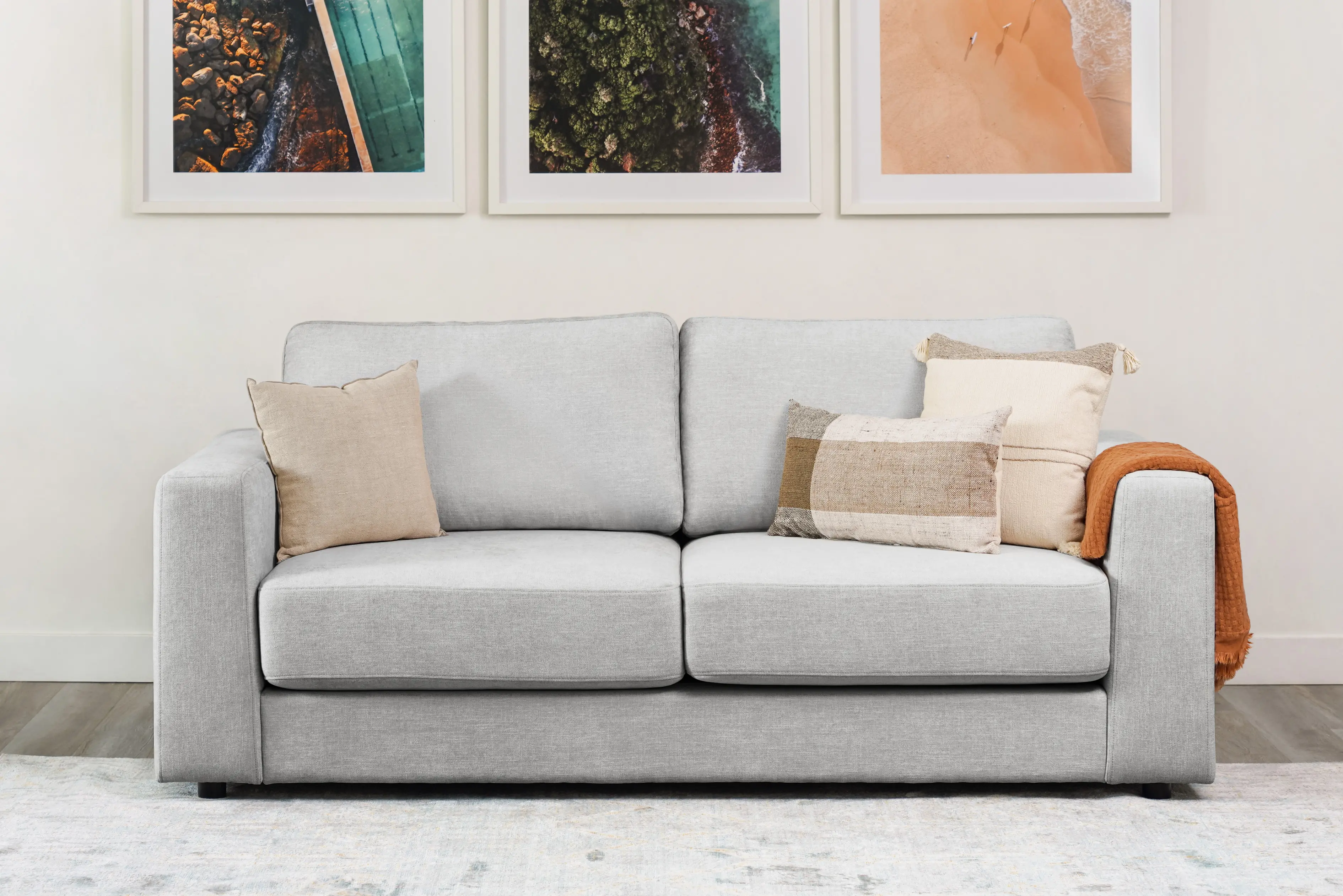 Ellie Light Gray Sofa-2