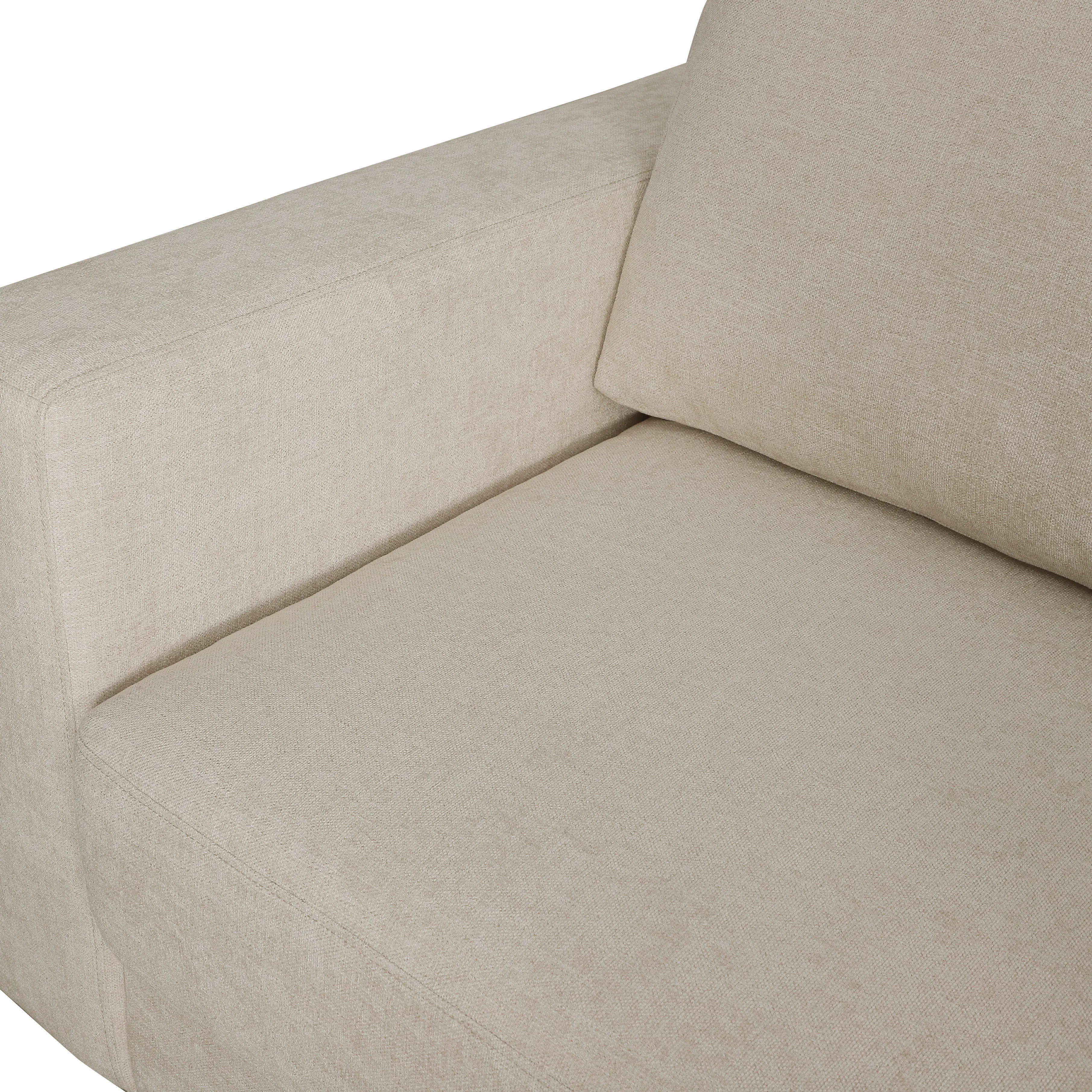 Ellie Sand Beige Oversized Armchair-4