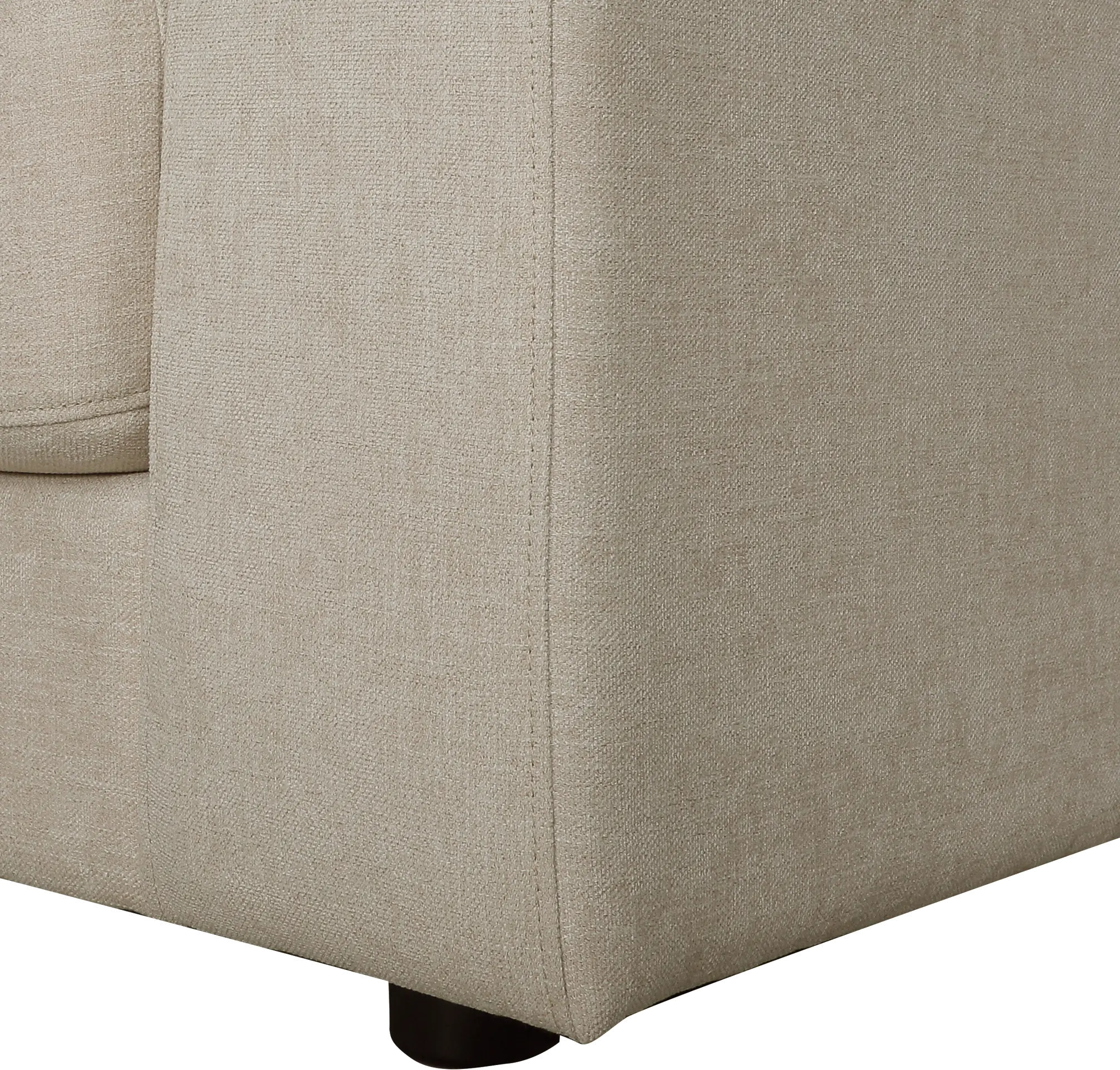 Ellie Sand Beige Oversized Armchair-6
