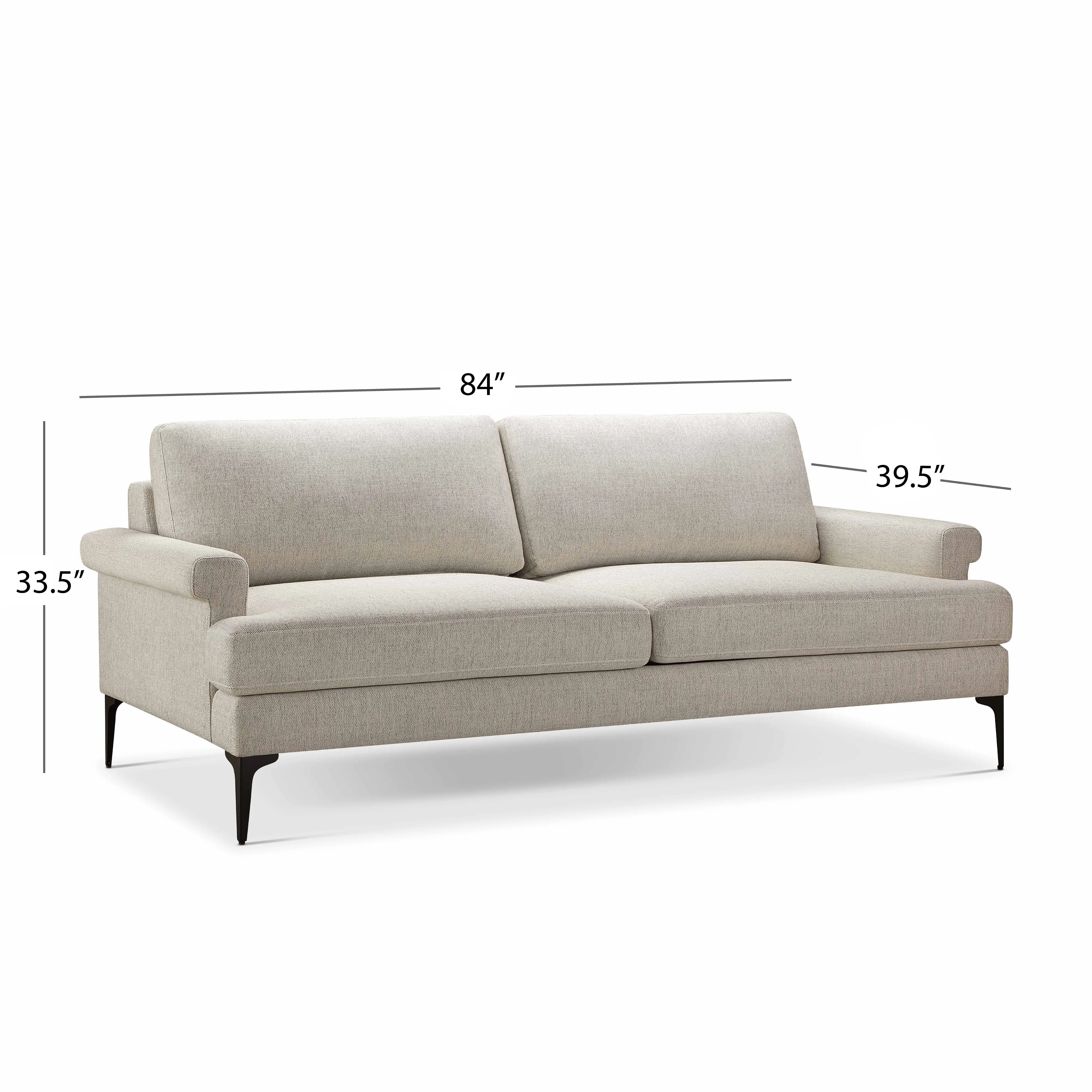 Britta Cream Sofa-7