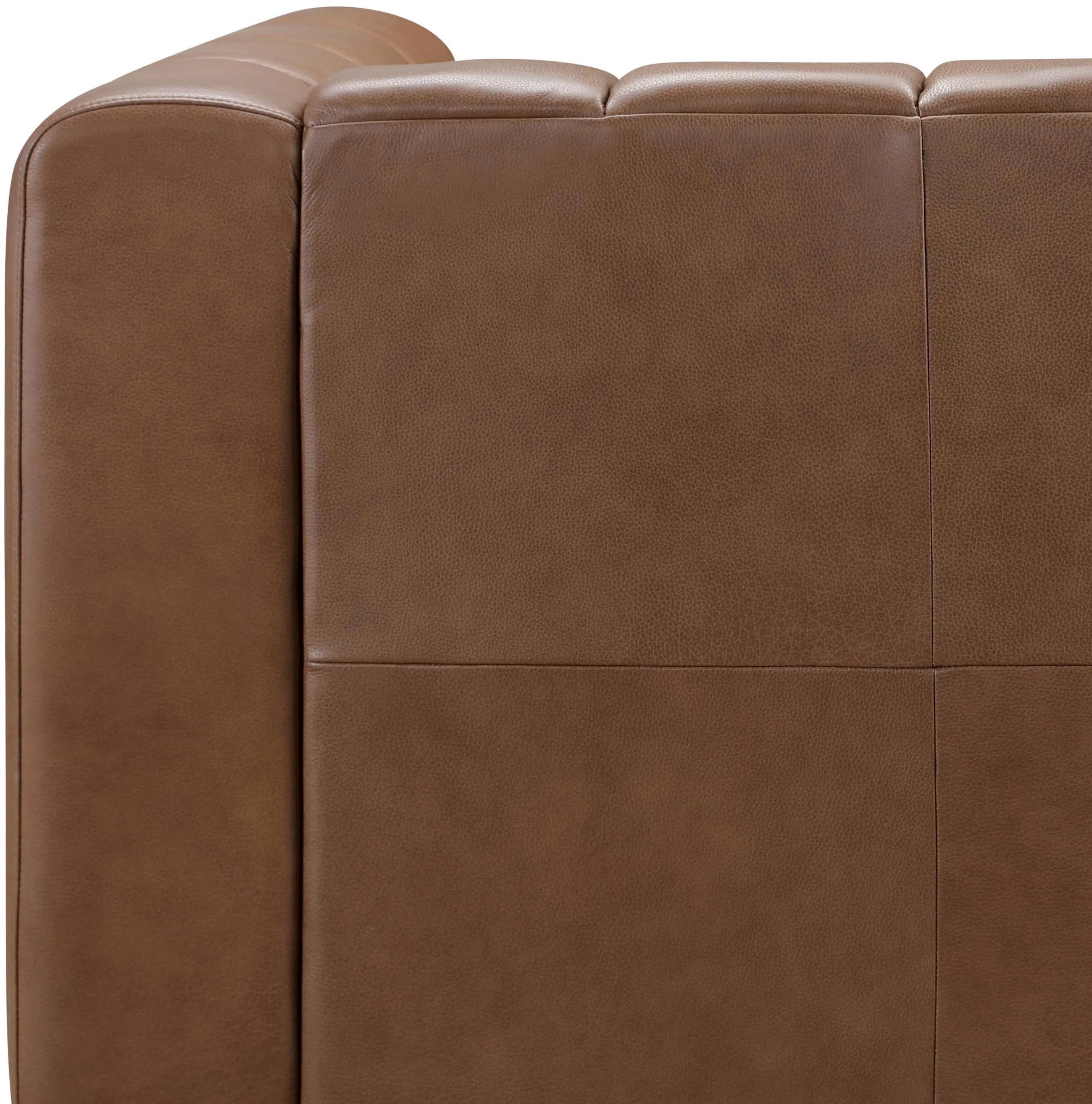 Gia Camel Brown Leather Sofa-4