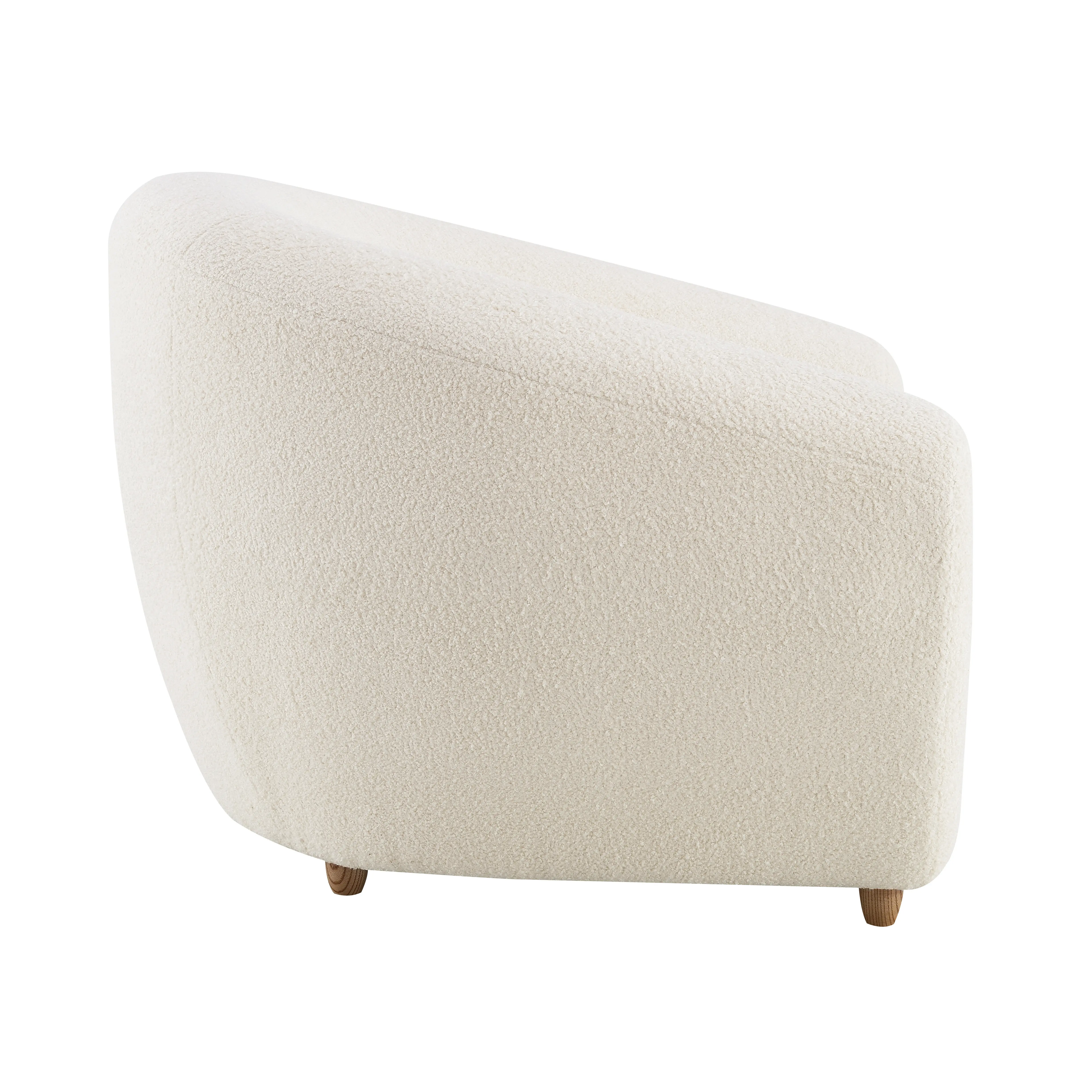 Luciano Ivory Boucle Accent Chair-4