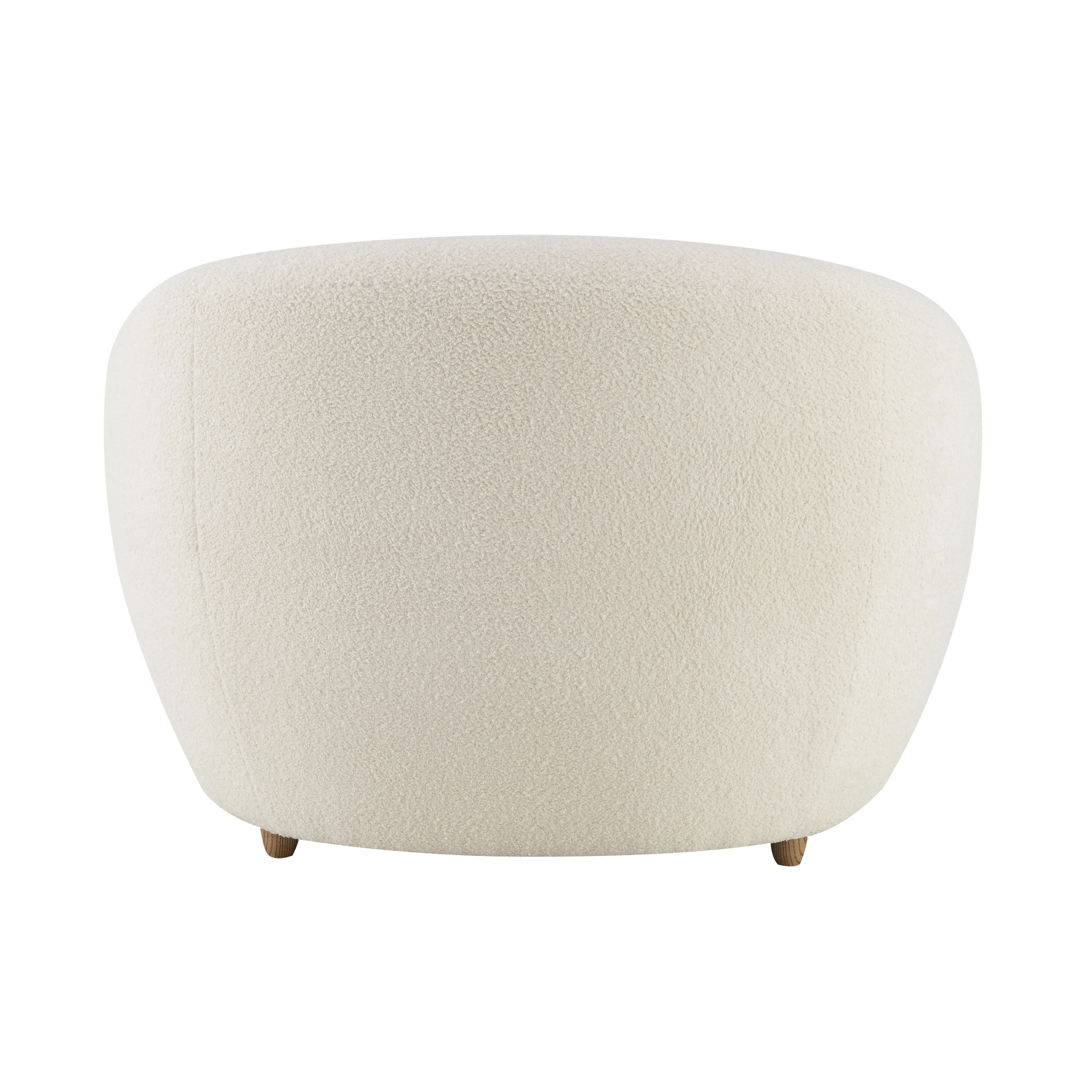 Luciano Ivory Boucle Accent Chair-5