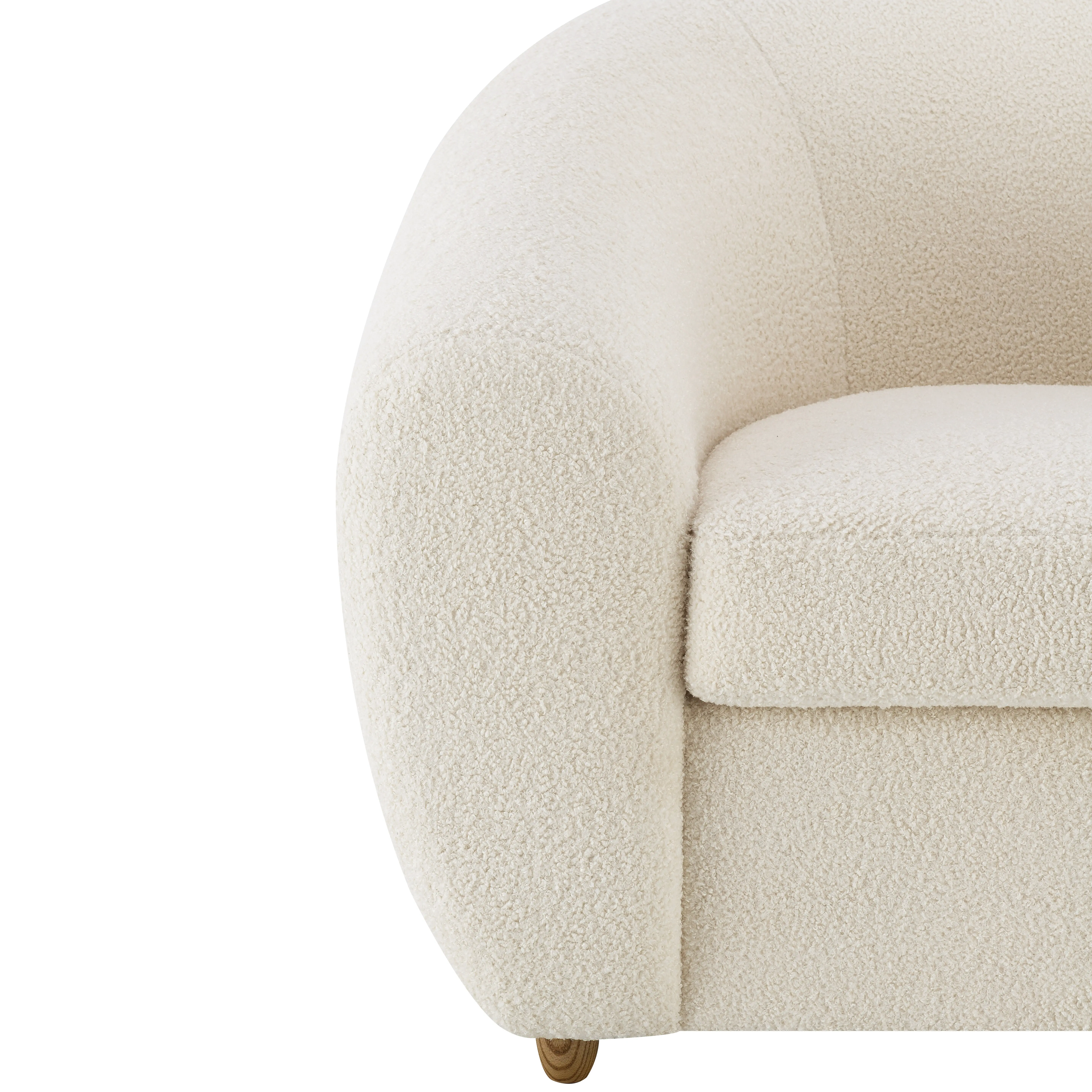 Luciano Ivory Boucle Accent Chair-8