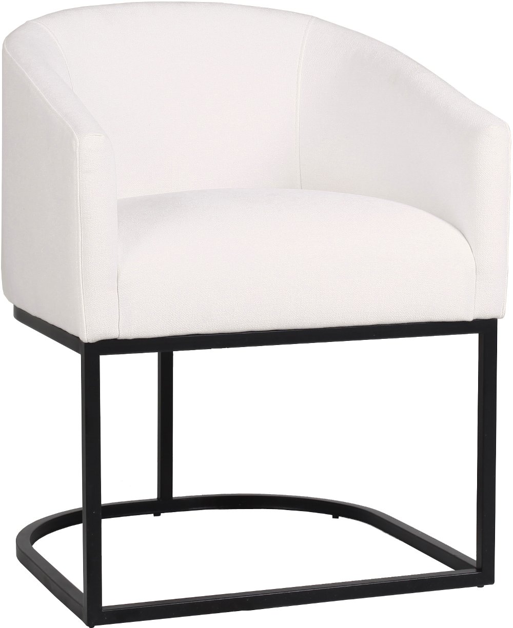 Josephine White Upholstered Dining Chair