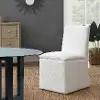Mariana White Stain-Resistant Upholstered Dining Chair