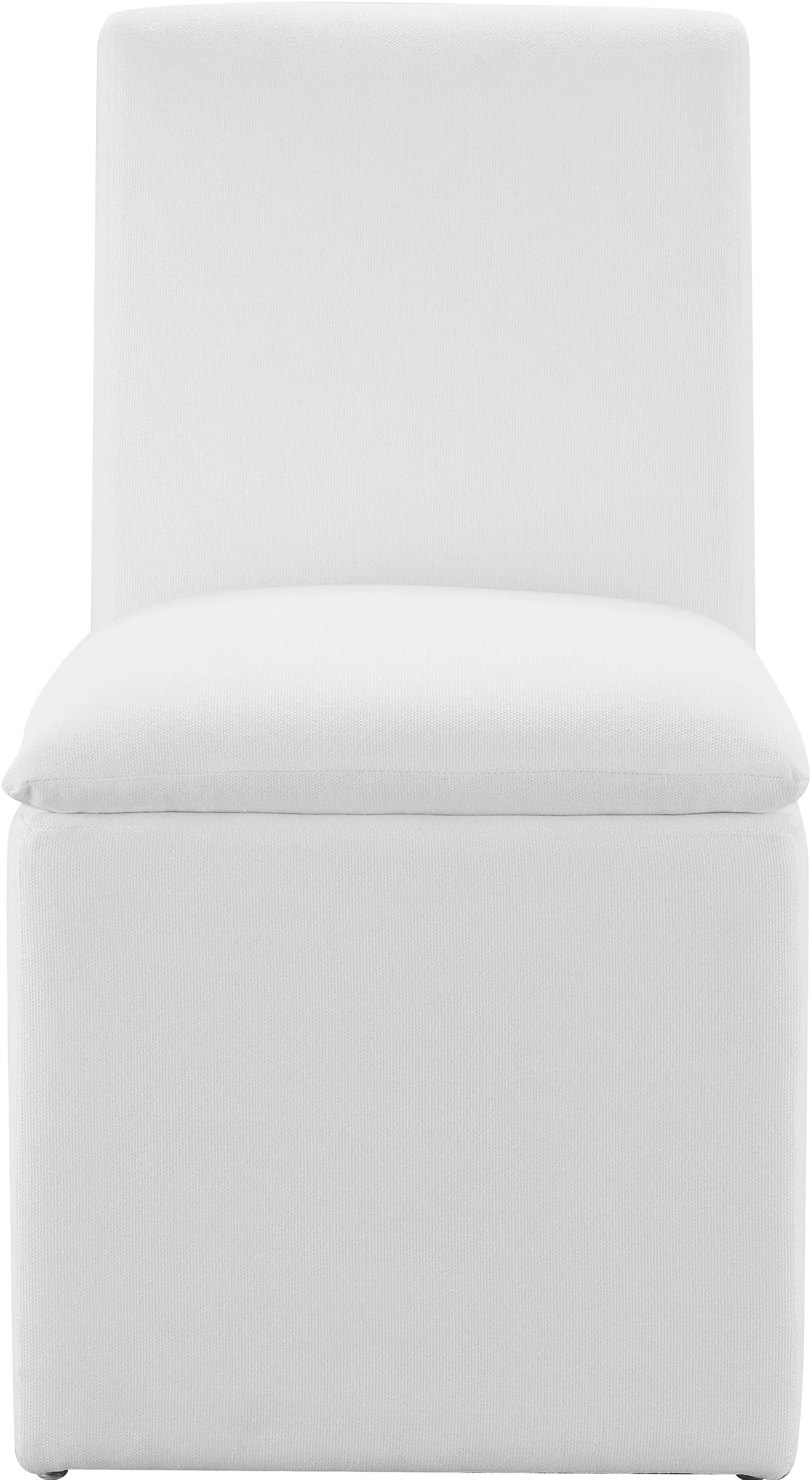 Mariana White Stain-Resistant Upholstered Dining Chair-3