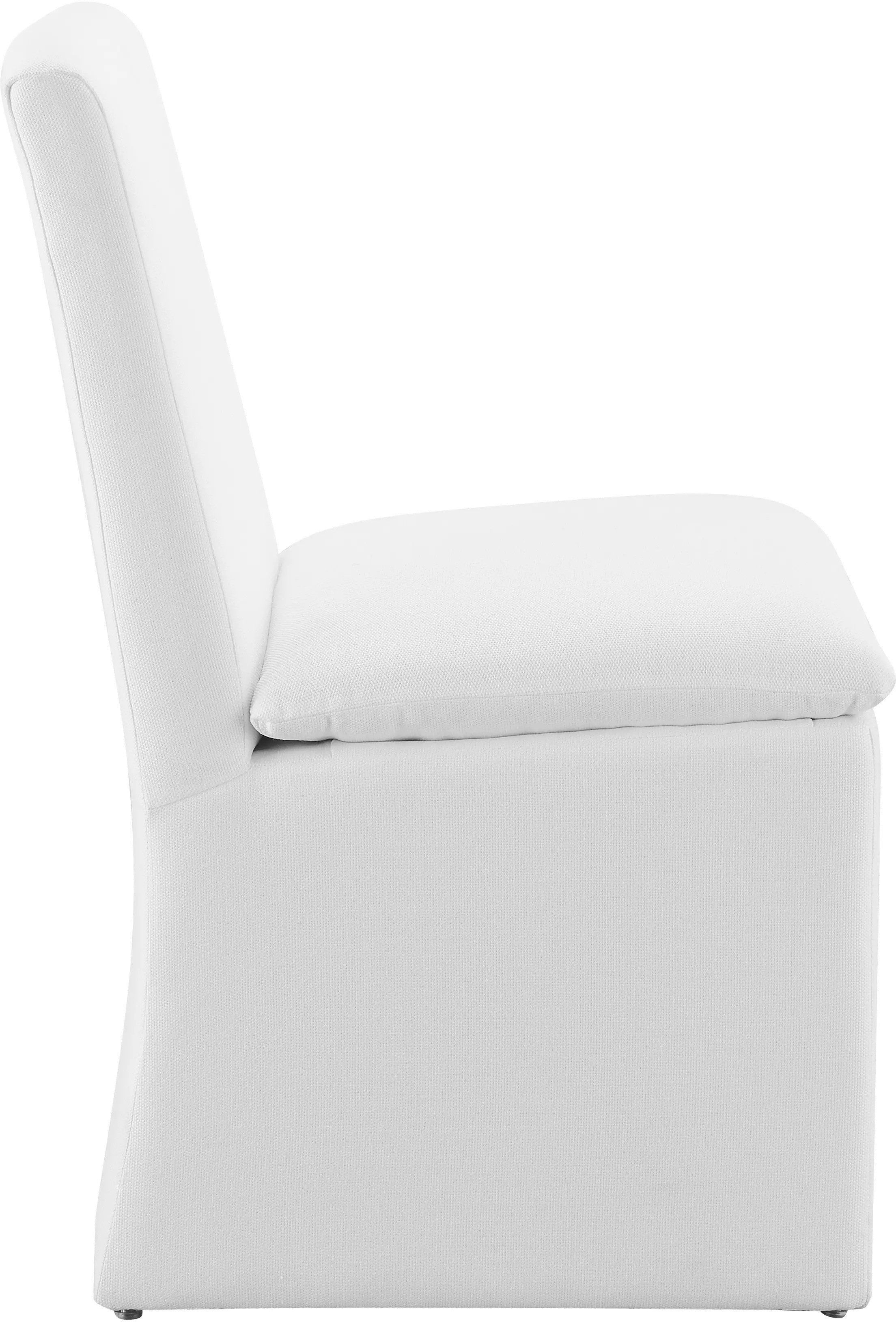 Mariana White Stain-Resistant Upholstered Dining Chair-4