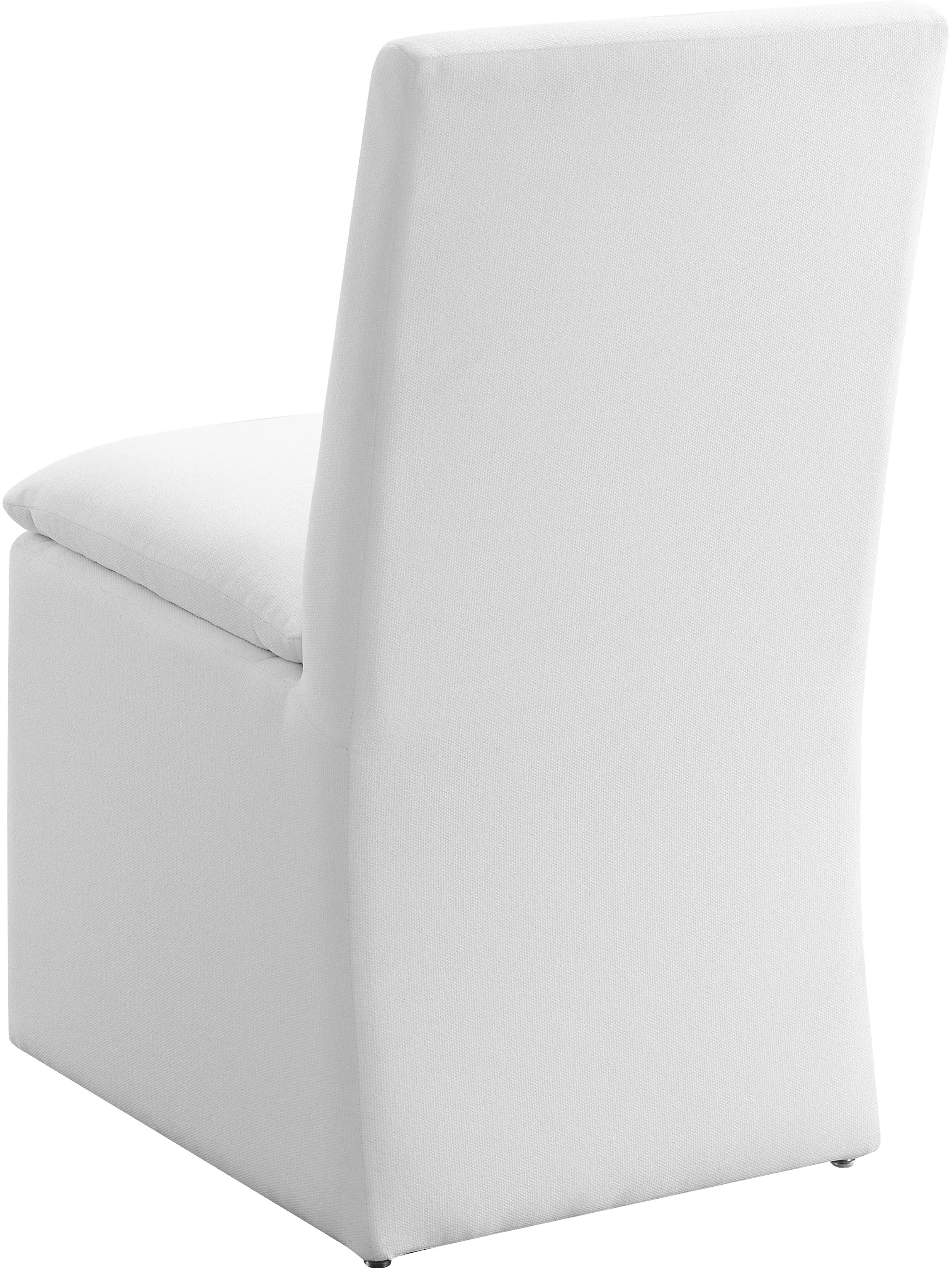 Mariana White Stain-Resistant Upholstered Dining Chair-5