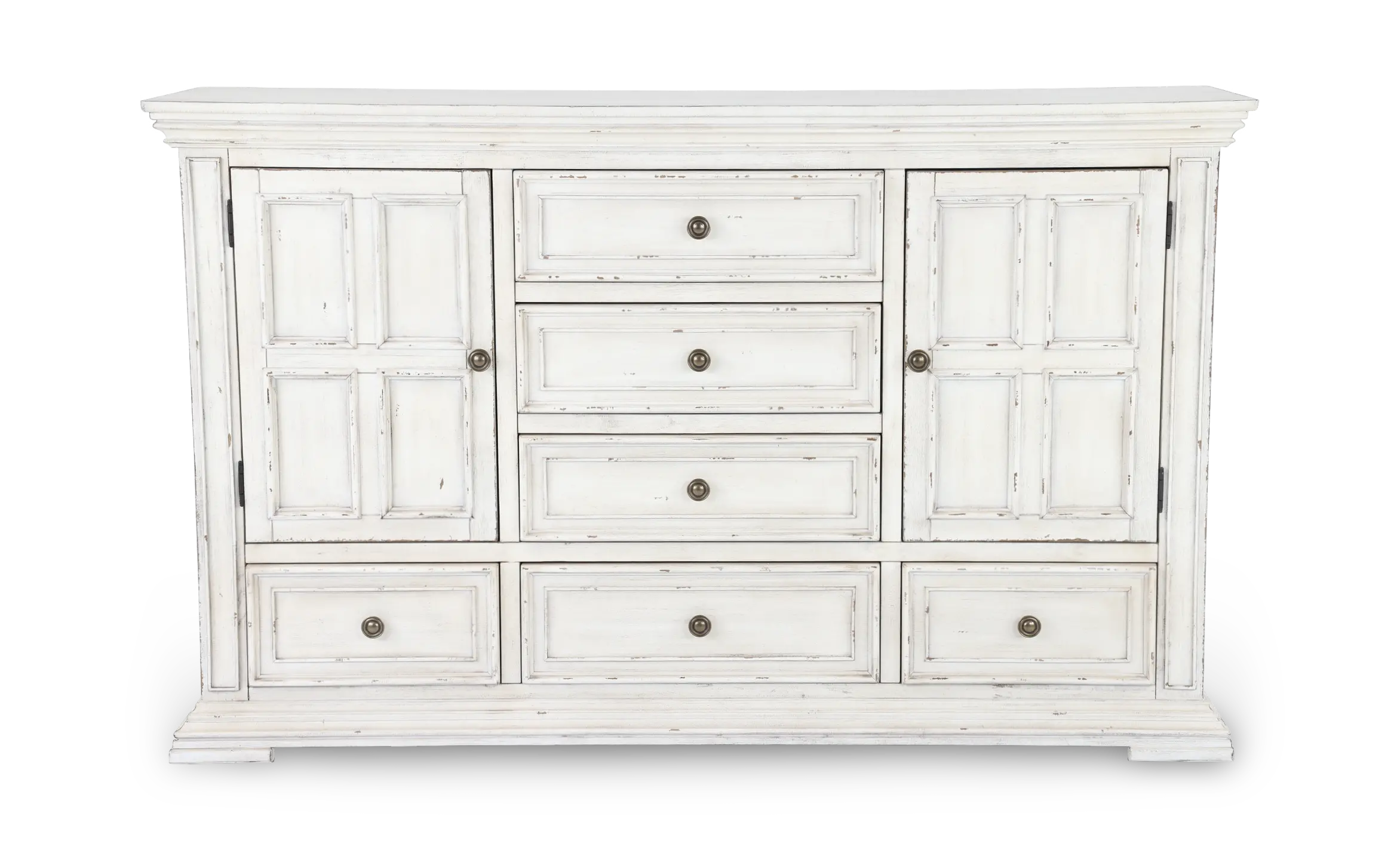 361W-BR31 Big Valley White Dresser-1