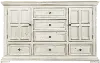361W-BR31 Big Valley White Dresser