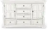 361W-BR31 Big Valley White Dresser