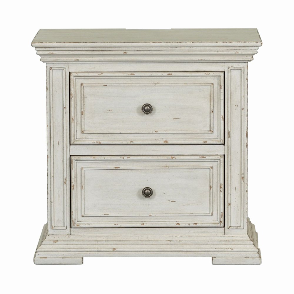 Big Valley White Nightstand