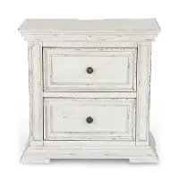 361W-BR61 Big Valley White Nightstand
