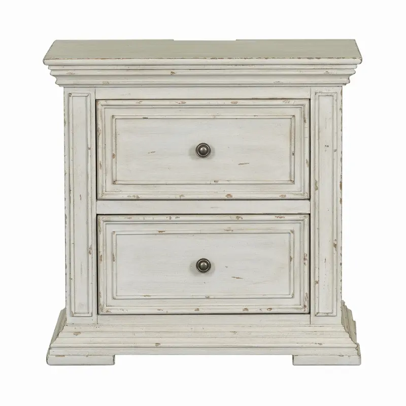 Big Valley White Nightstand