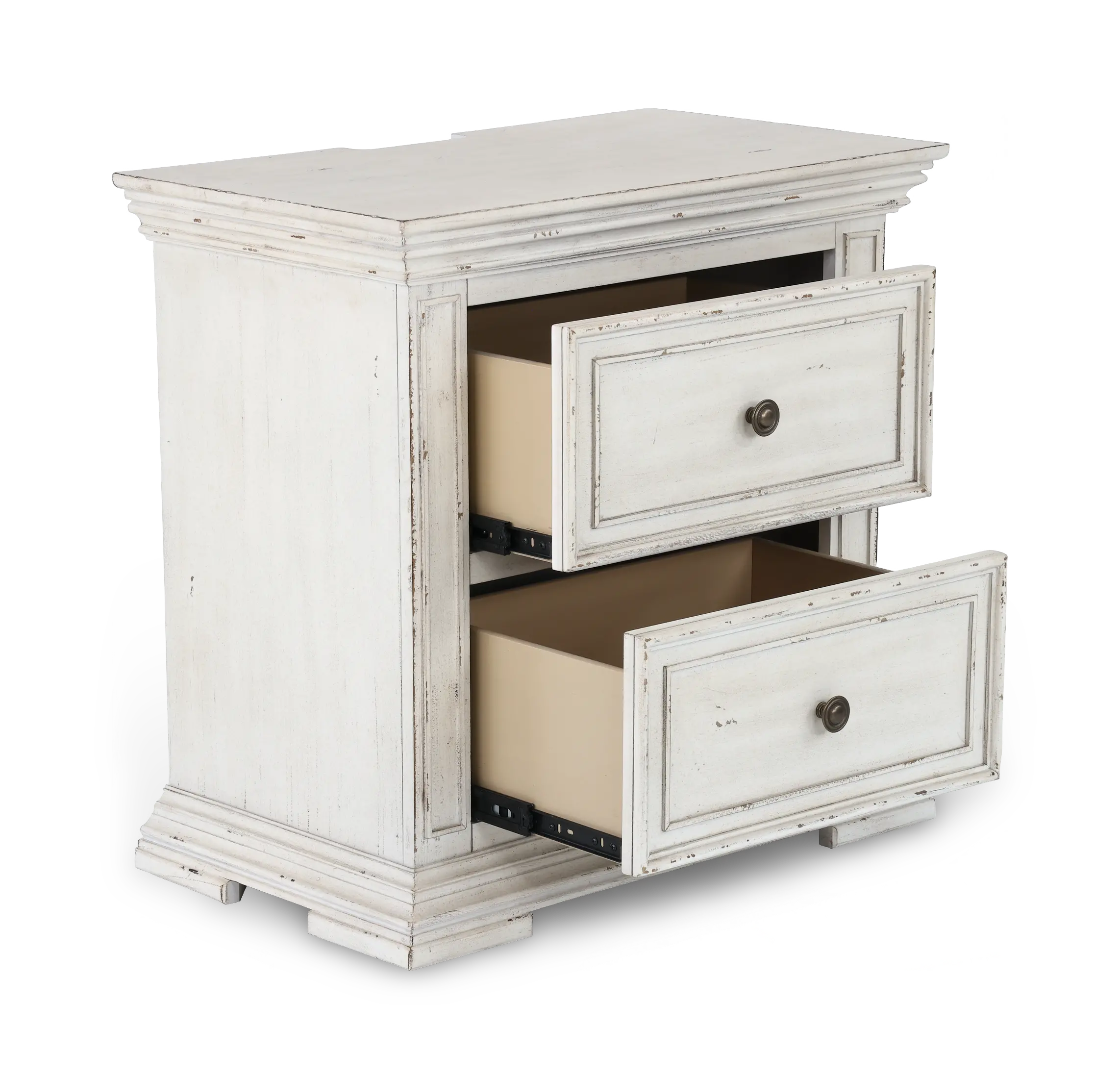 361W-BR61 Big Valley White Nightstand-5