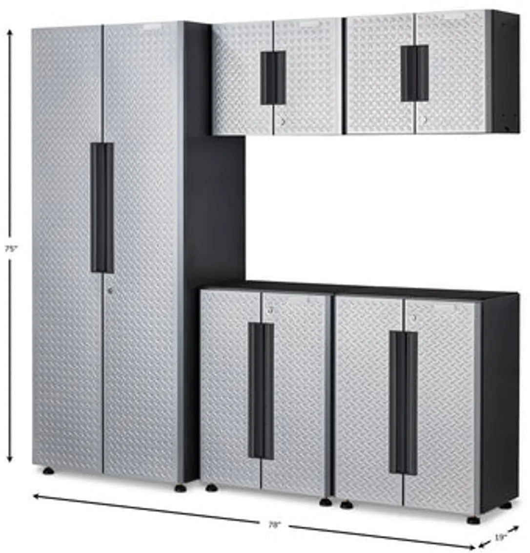 Gladiator® Flex Cabinet System IV - Silver-3