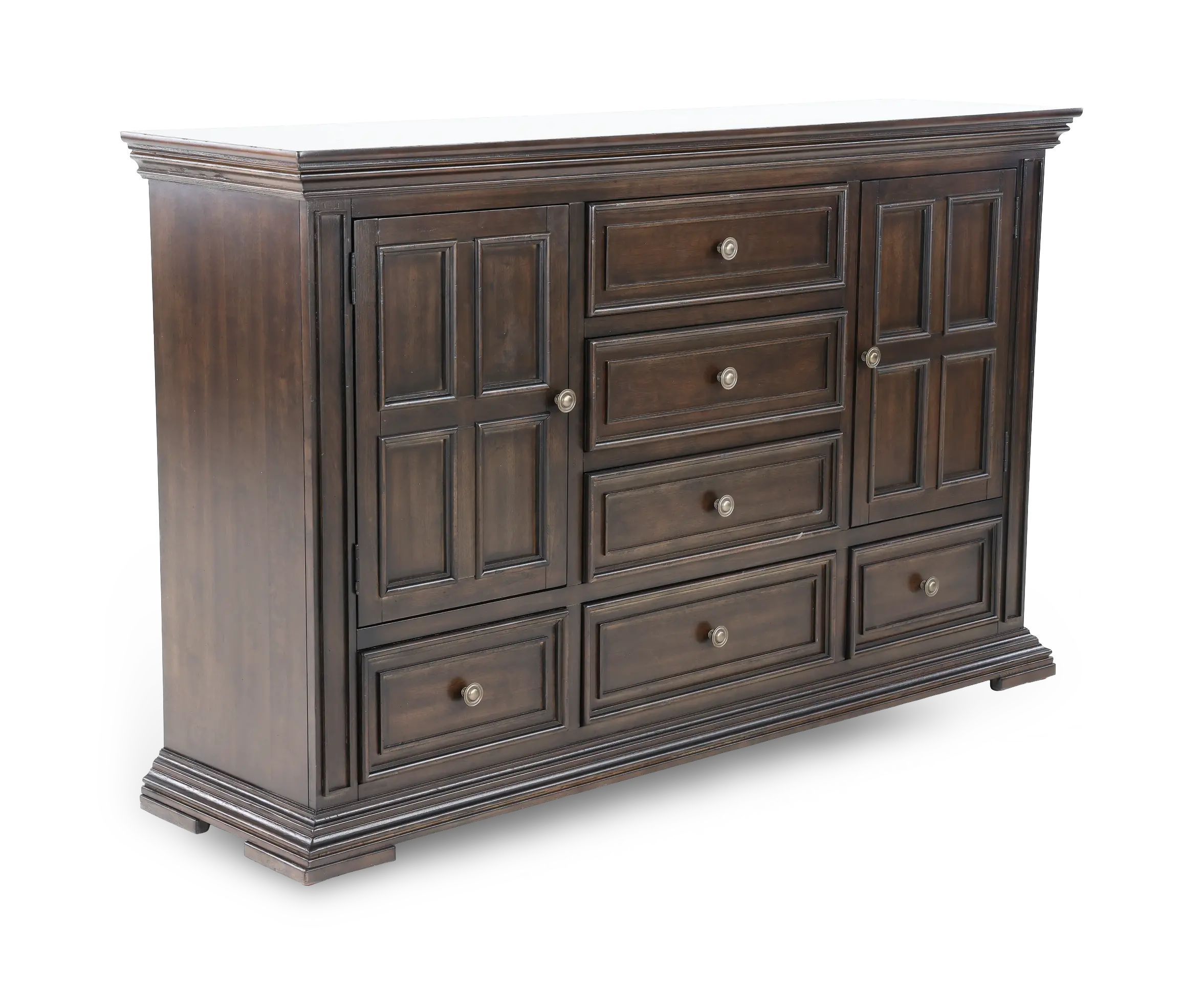 361-BR31 Big Valley Brown Dresser-4