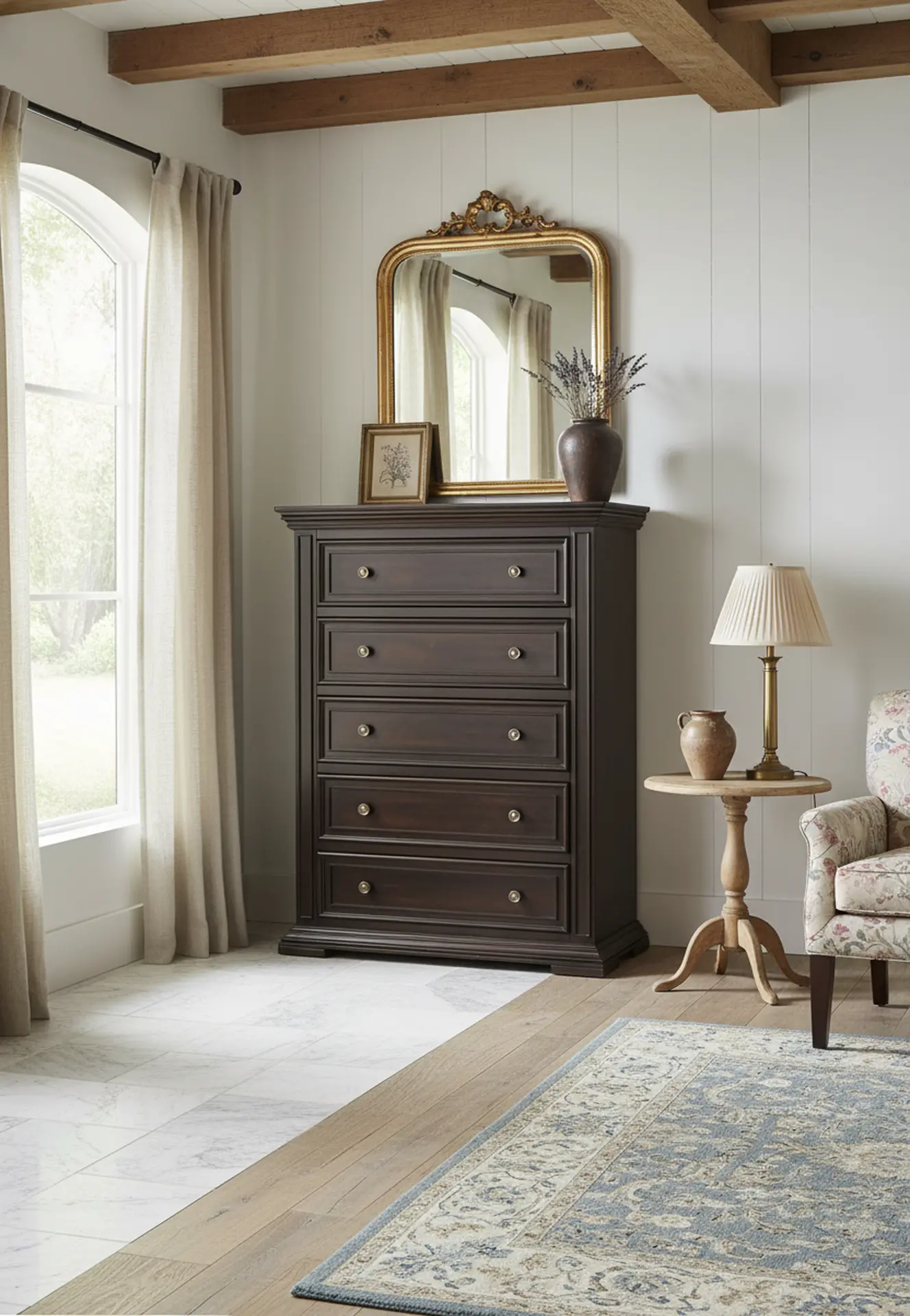 361-BR41 Big Valley Brown Chest of Drawers-2