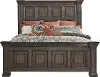 361-BRW-BED5/0 Big Valley Brown Queen Bed