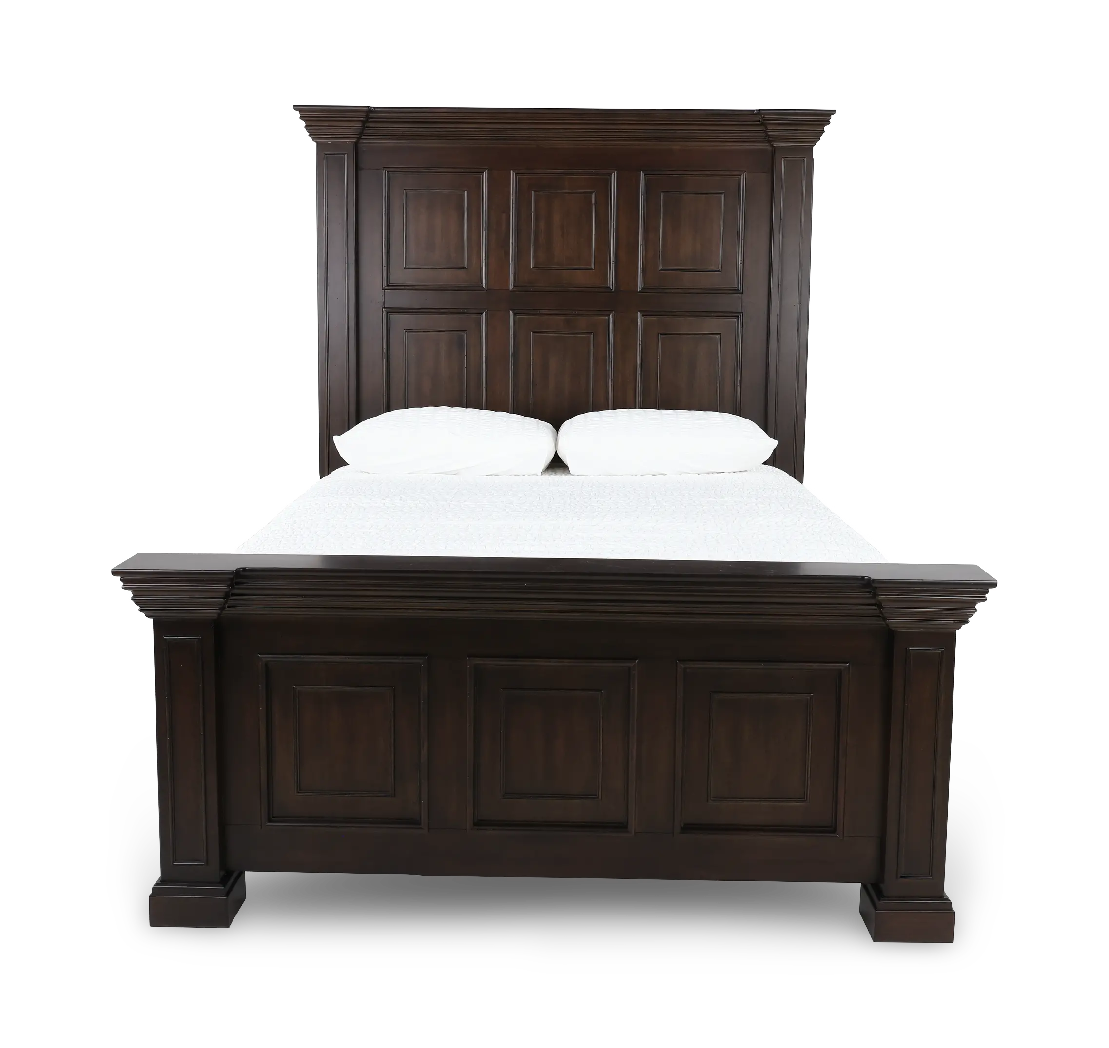 361-BRW-BED5/0 Big Valley Brown Queen Bed-4