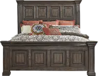 361-BRW-BED6/6 Big Valley Brown King Bed