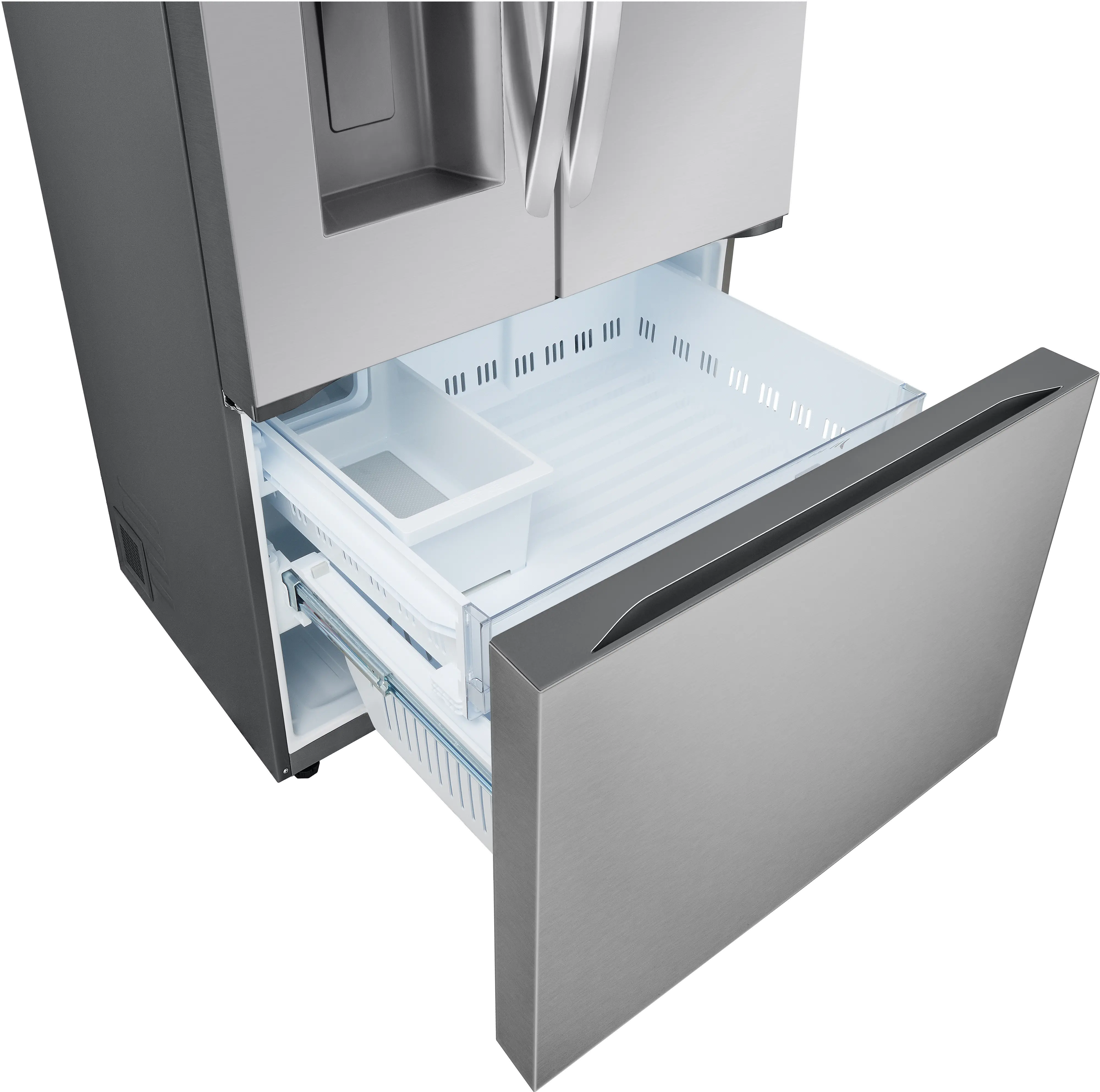 LRRXC2606S LG 25.5 Cu Ft French Door Refrigerator - Counter Depth Stainless Steel-12