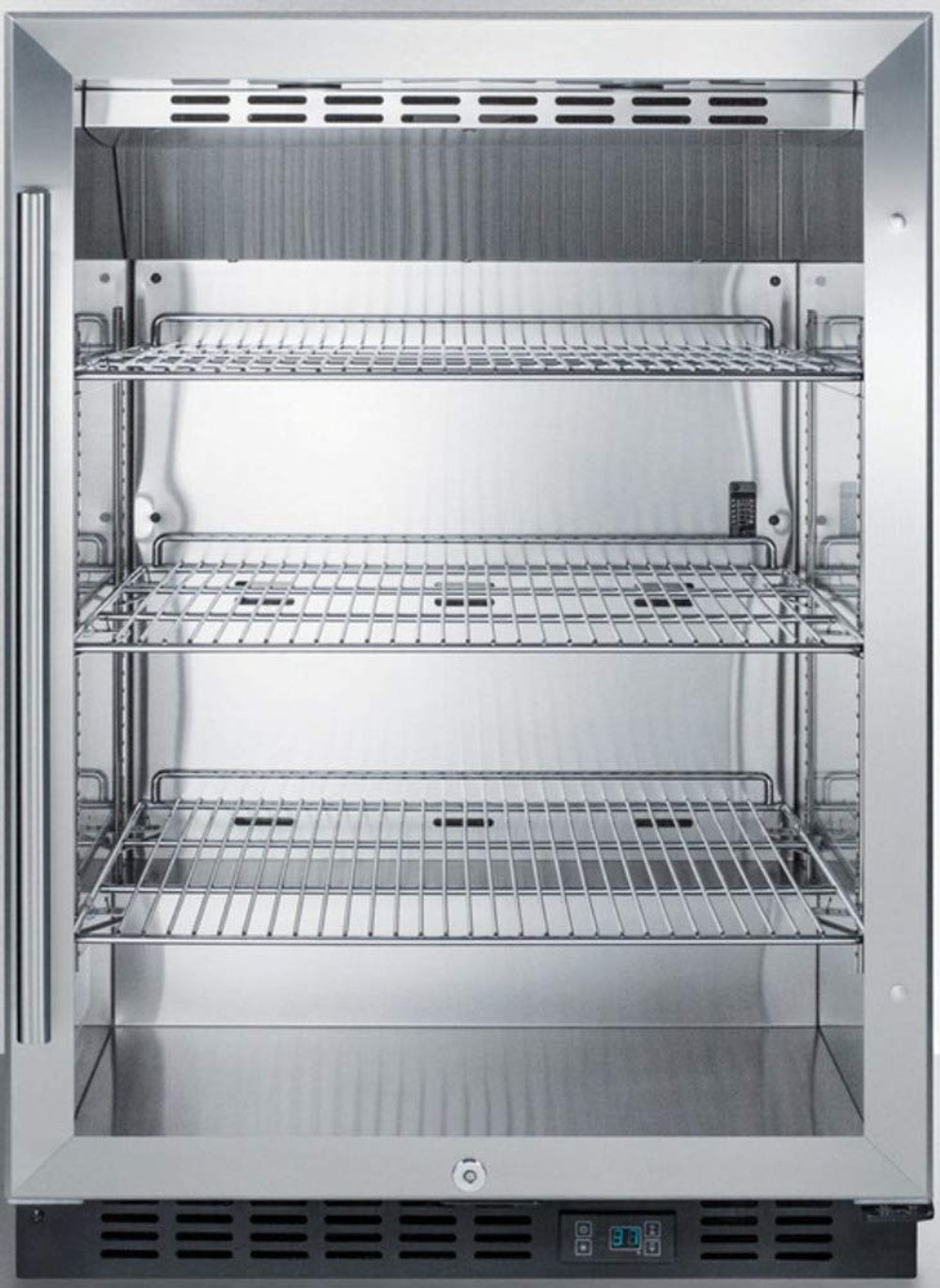 Summit 24" Built-In Beverage Refrigerator - Stainless Steel