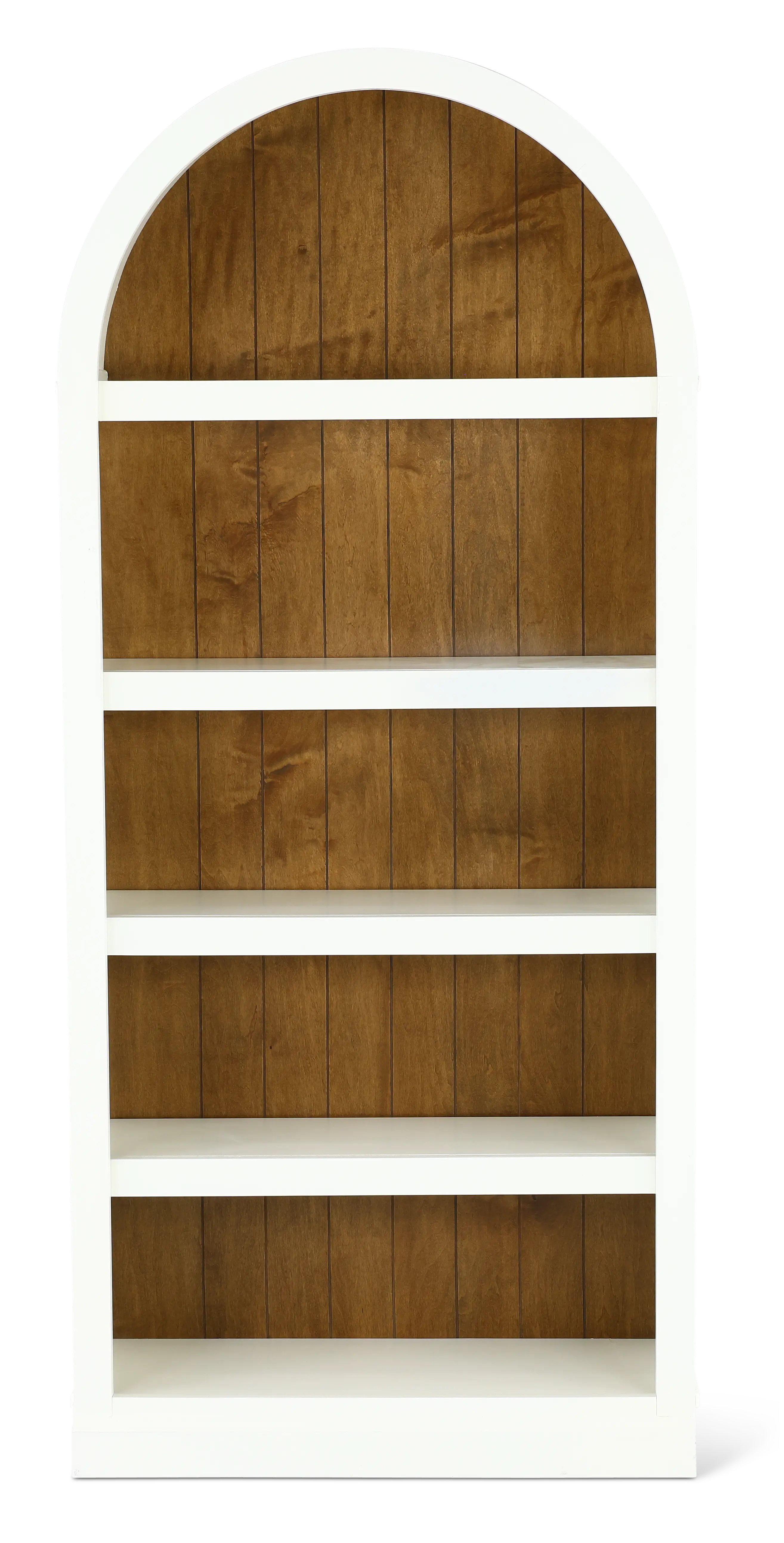 Artiste White 72  Arch Bookcase-1