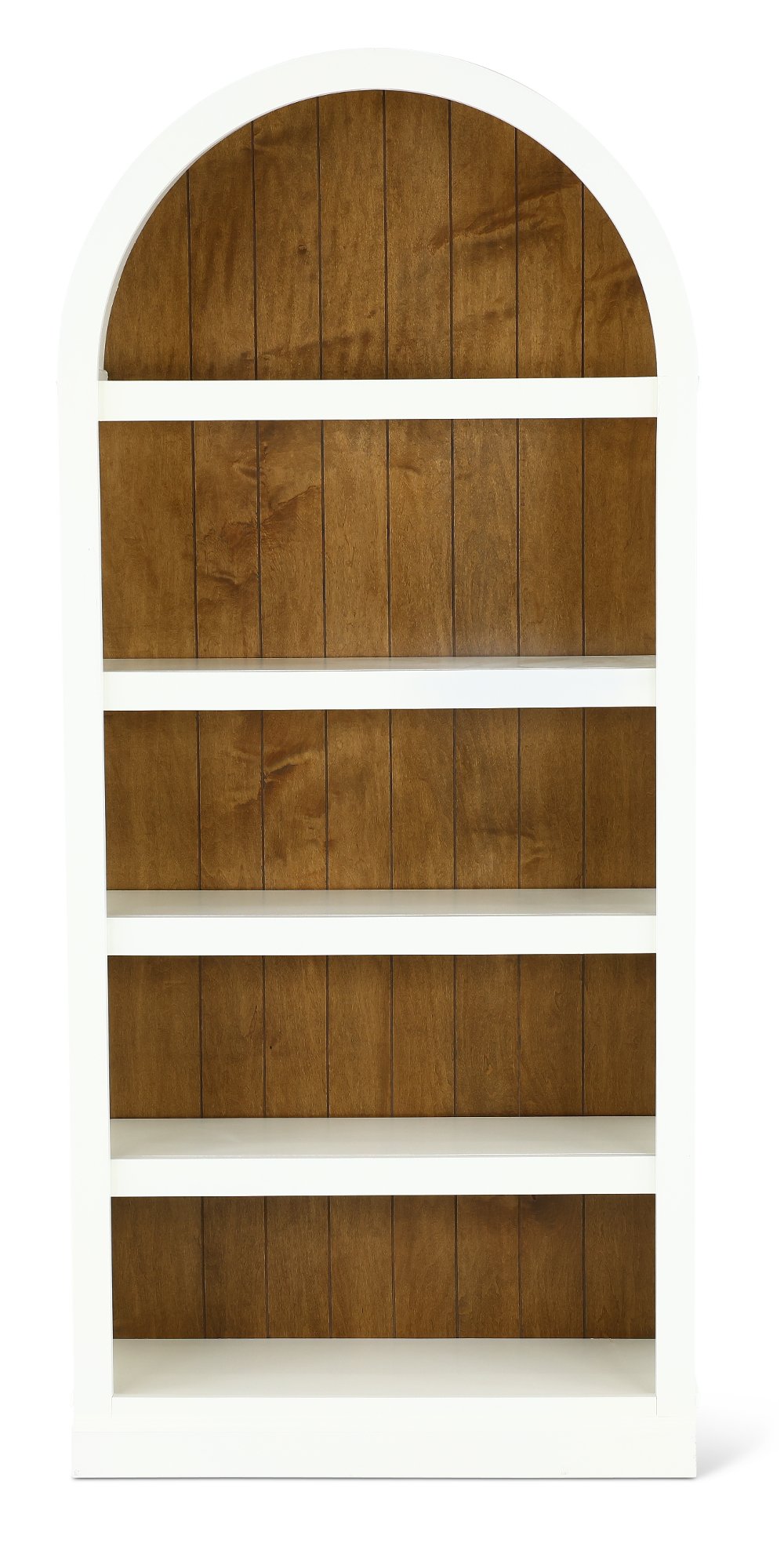 Artiste White 72" Arch Bookcase
