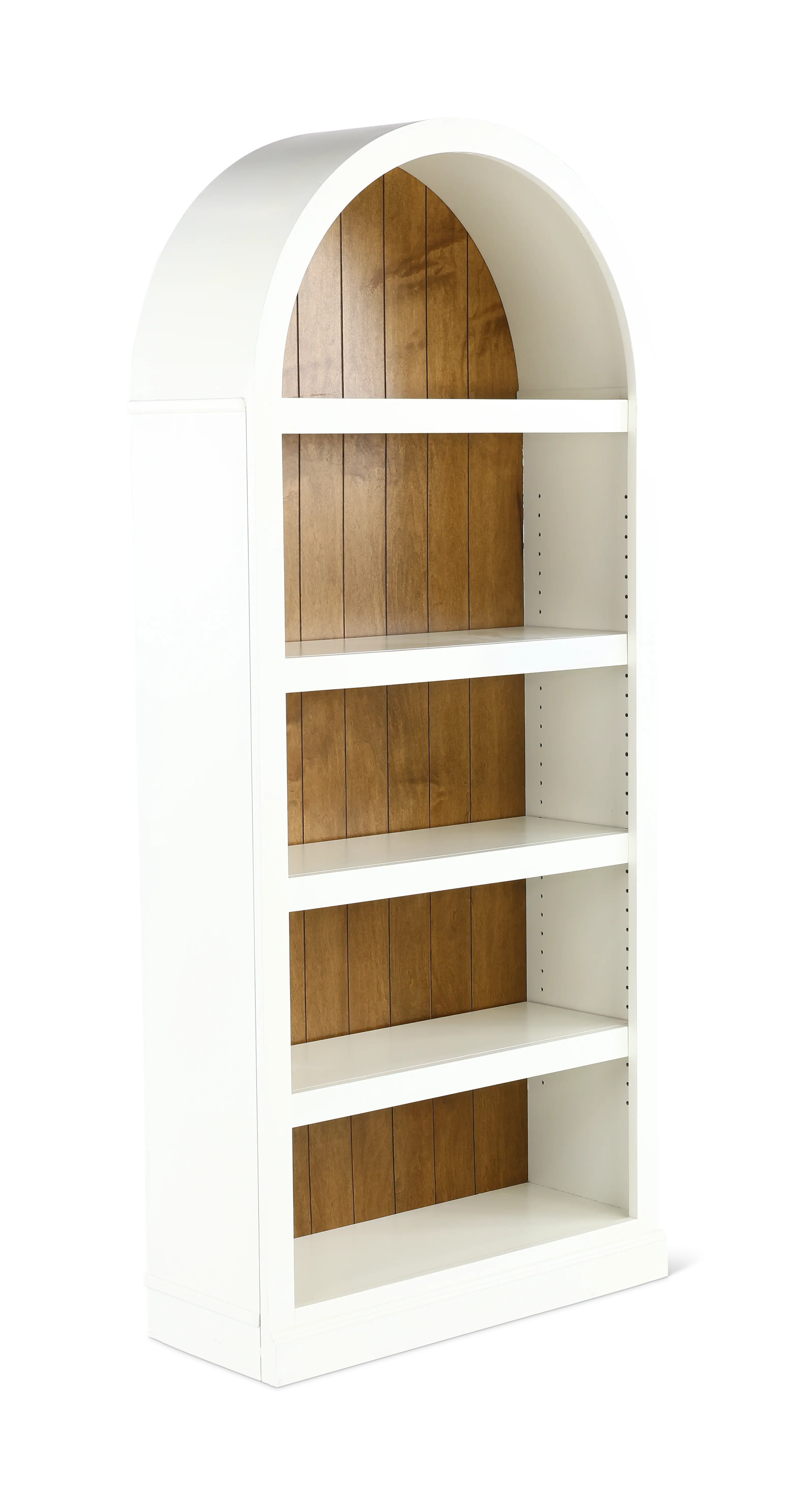 Artiste White 72  Arch Bookcase-4