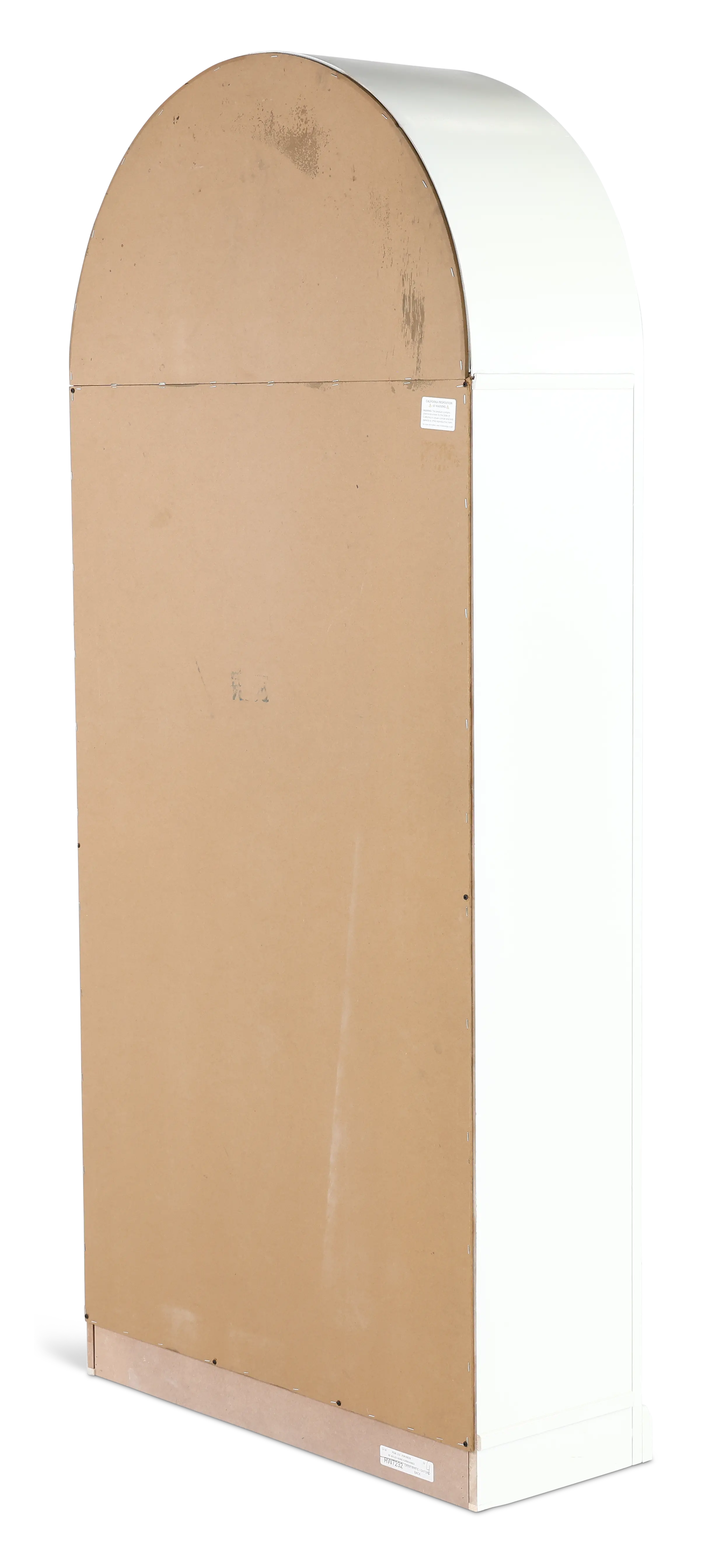 Artiste White 72  Arch Bookcase-6