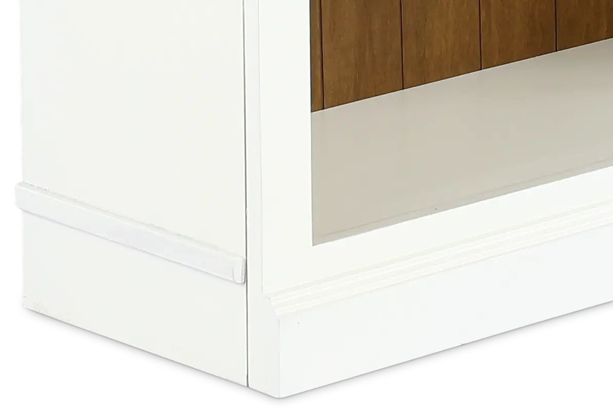 Artiste White 72  Arch Bookcase-7
