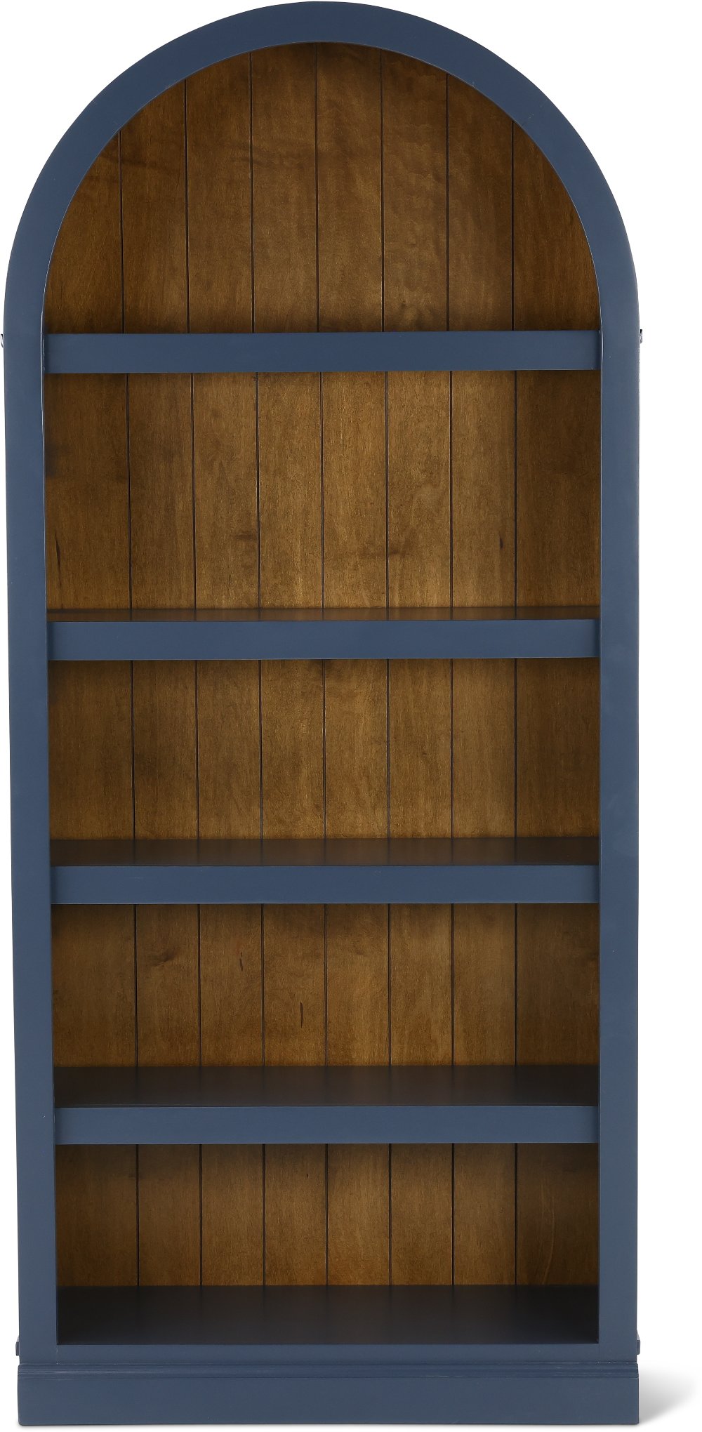 Artiste Blue 72" Arch Bookcase