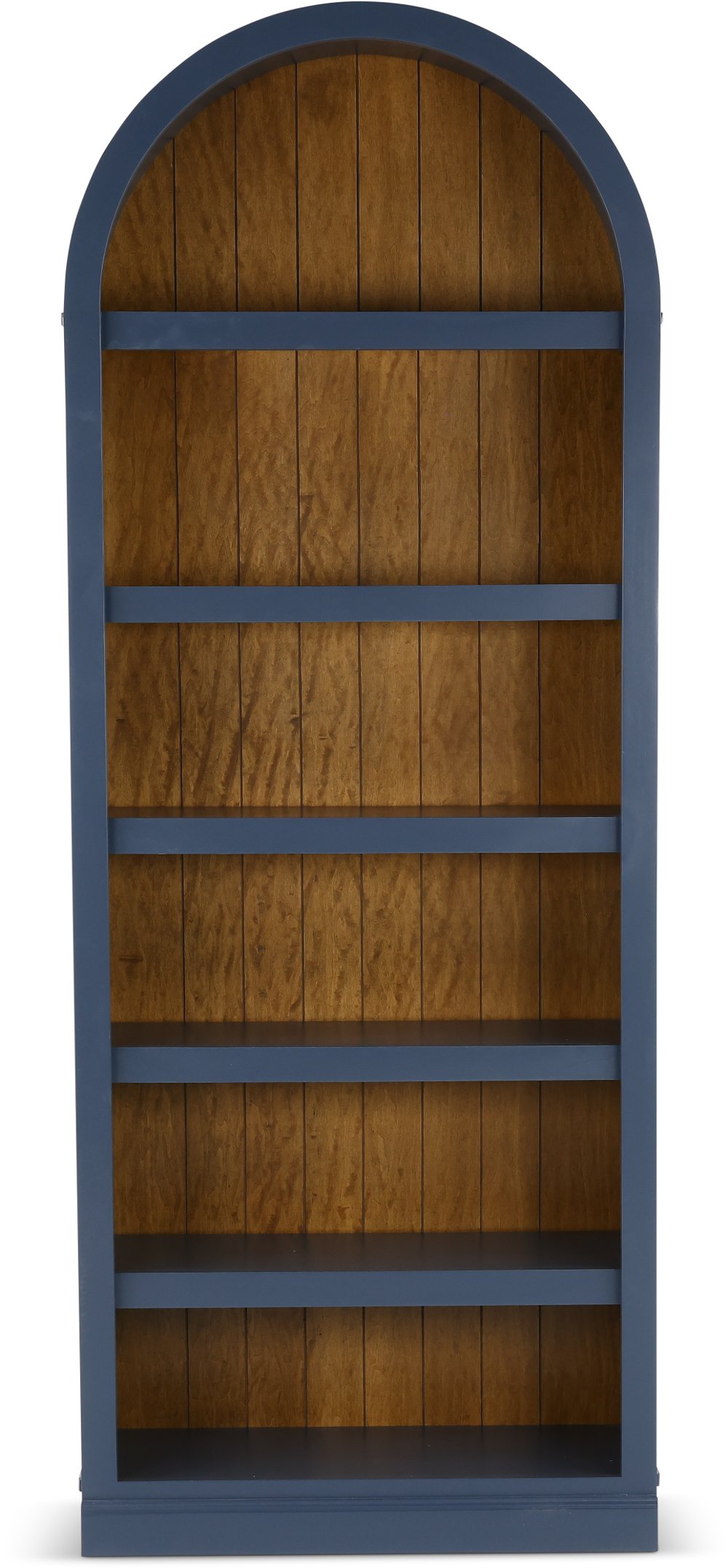Artiste Blue 84" Arch Bookcase