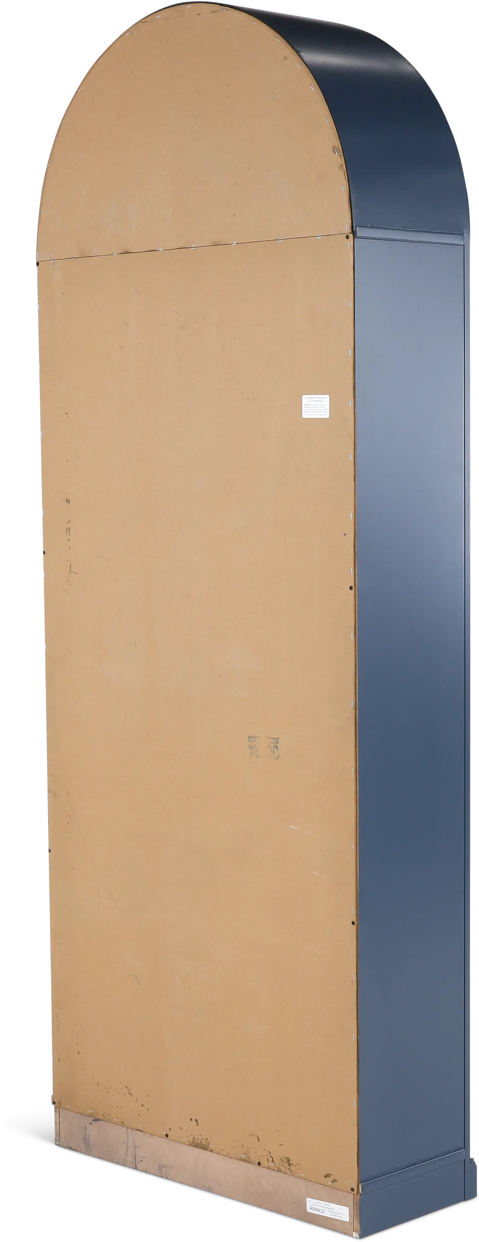Artiste Blue 84  Arch Bookcase-5