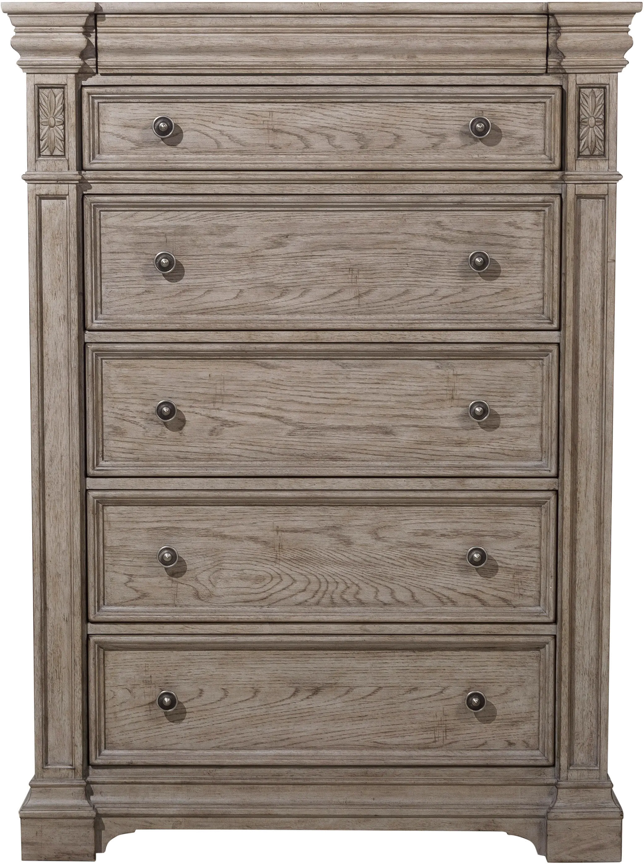 Kingsbury Gray Chest of Drawers-1