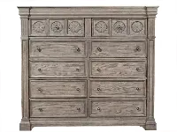 Kingsbury Gray Large Chest of Drawers