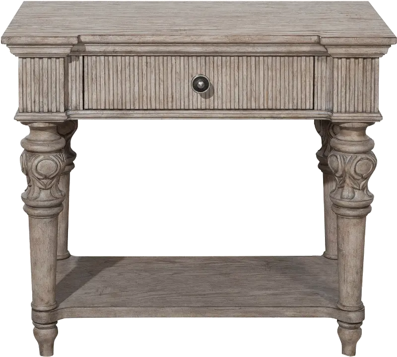 Kingsbury Gray Nightstand