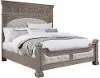 Kingsbury Gray Queen Bed
