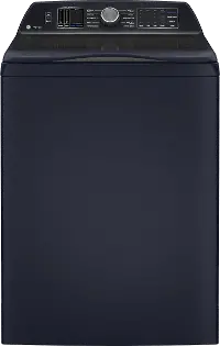PTW805BPWRS GE Profile 5.3 Cu Ft Smart Top Load Washer with Agitator - Sapphire Blue