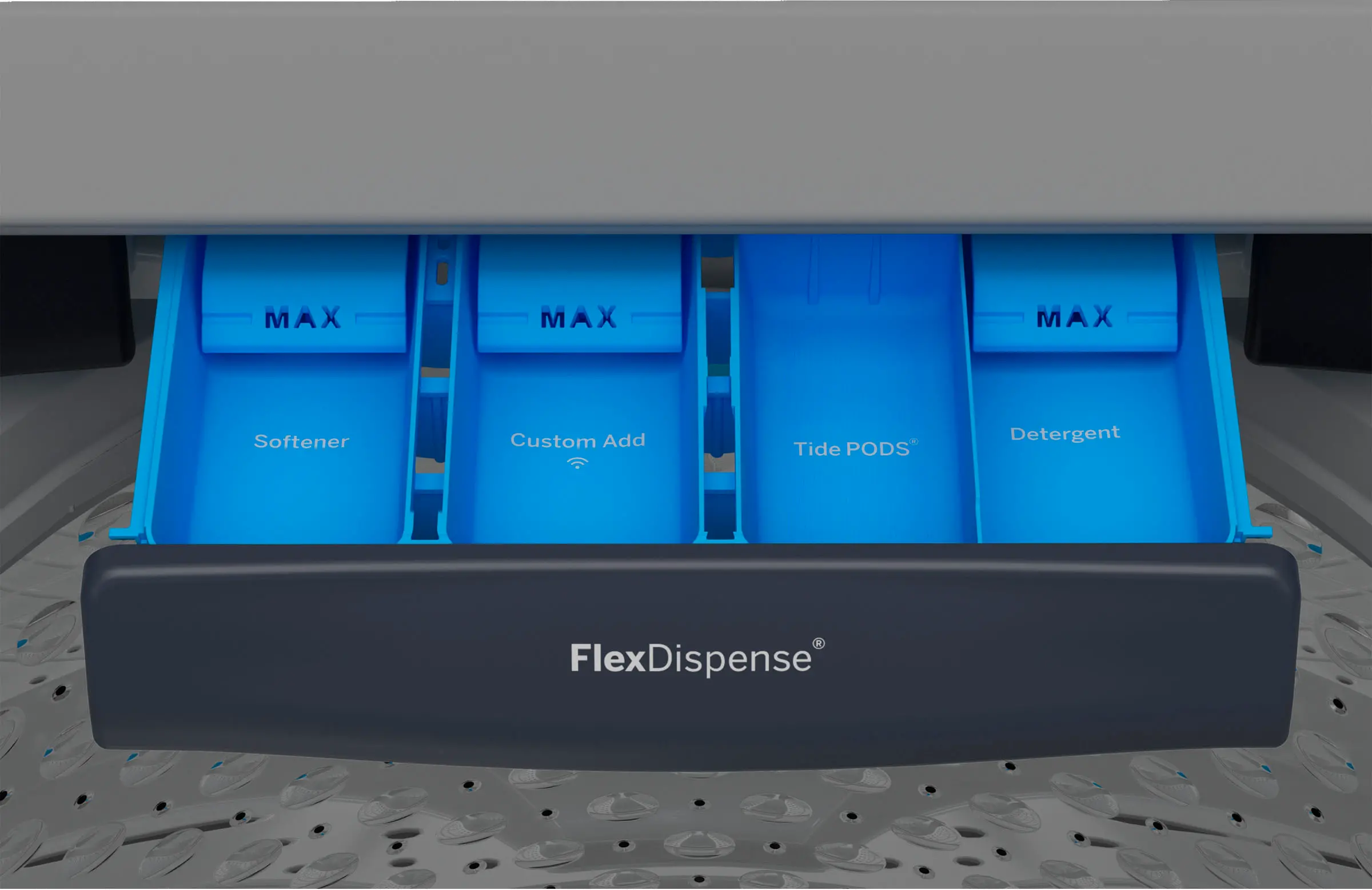 PTW805BPWRS GE Profile 5.3 Cu Ft Smart Top Load Washer with Agitator - Sapphire Blue-9