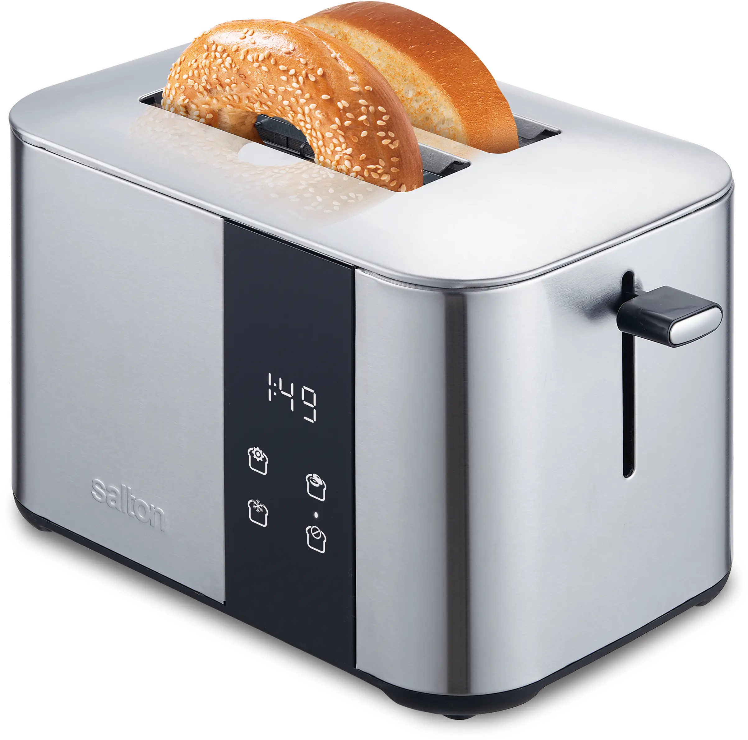 Salton Stainless Steel Digital Countdown Toaster-1
