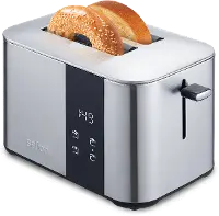 Salton Stainless Steel Digital Countdown Toaster