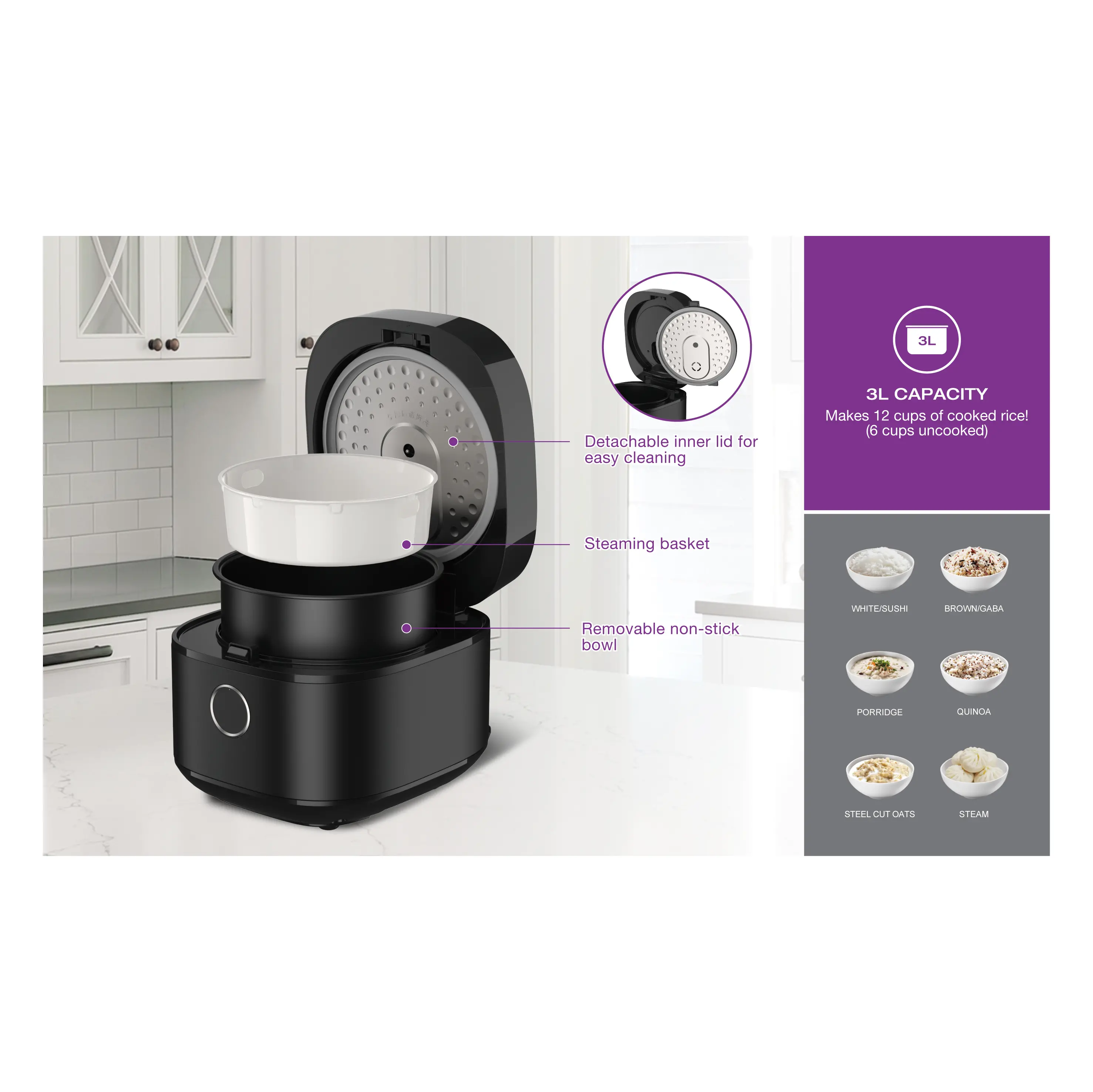 Salton Multifunction Micom Rice Cooker-2