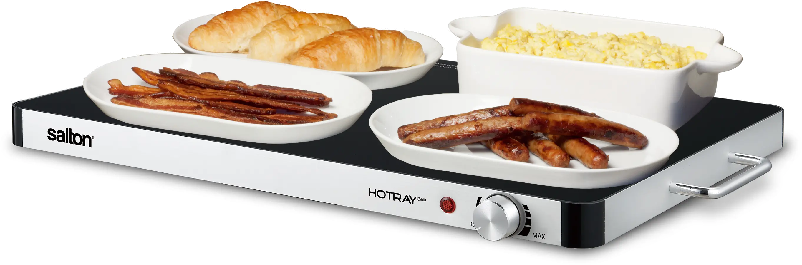 Salton Hotray® XL Tempered Glass Warming Tray-3
