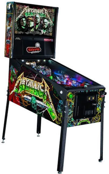 500-55X5-11 Stern Metallica Remastered Pinball Machine - Premium Edition-1