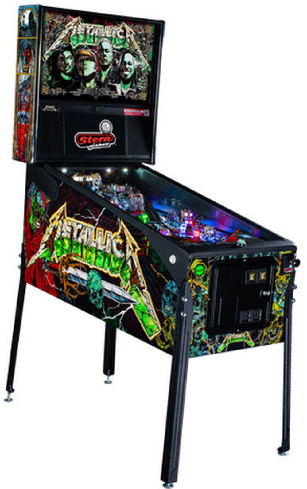 Stern Metallica Remastered Pinball Machine - Premium Edition