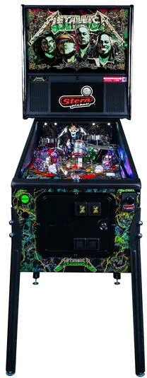 500-55X5-11 Stern Metallica Remastered Pinball Machine - Premium Edition-2